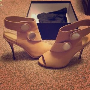 LAMB Peep Toe Heels